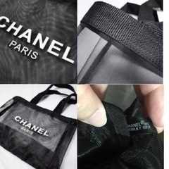 新品未使用 シャネル メッシュトート & ポーチの画像