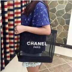 新品未使用 シャネル メッシュトート & ポーチの画像
