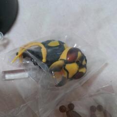 大スズメバチ　黄色　フィギュアの画像