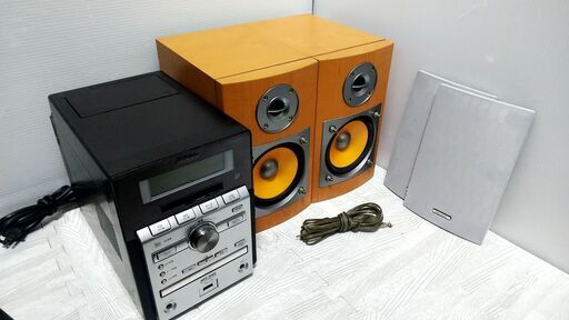 【九州 配送対応】Victor/ビクター CD/MD システム コンポ/Pioneer スピーカー CA-UXZ2/S-L77V-LR