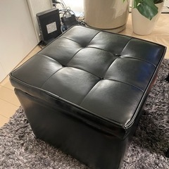 オットマン　2個セット　収納の画像