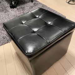 オットマン　2個セット　収納の画像