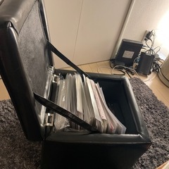 オットマン　2個セット　収納の画像