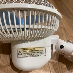 クリップ扇風機差し上げます。の画像