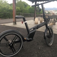 新品HONBIKE 電動アシスト自転車　ブラック(バッテリー2個とカゴ付き) HONBIKE 電動アシスト自転車