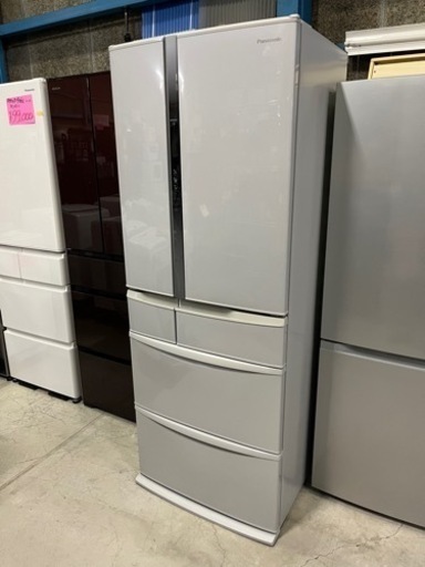 激安6ドア!! Panasonic 冷凍冷蔵庫 NR-FT46A-H 455L 2014年