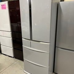 激安6ドア!! Panasonic 冷凍冷蔵庫 NR-FT46A-H 455L 2014年