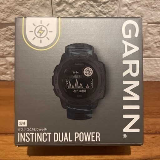 ガーミン  インスティンクト　デュアルパワー　サーフ　GARMIN