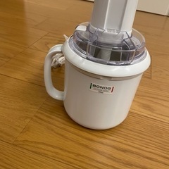 【再値下げ】アイスクリームメーカー　中古　ボノグの画像