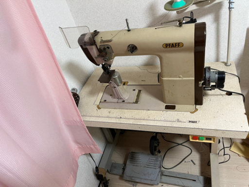 ポストミシン　靴や革類のミシン　レザークラフト