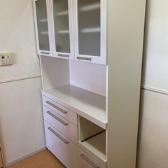 パモウナ　YC-S1050R 食器棚　美品