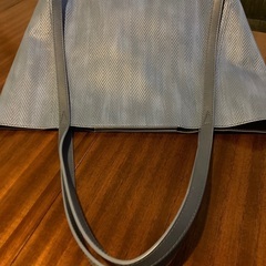 トートバッグ ブルーの画像