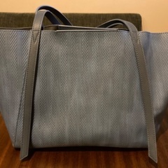 トートバッグ ブルー