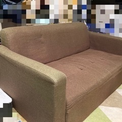 【明日8/1限定！】0円でお譲りします✨2人掛けソファ