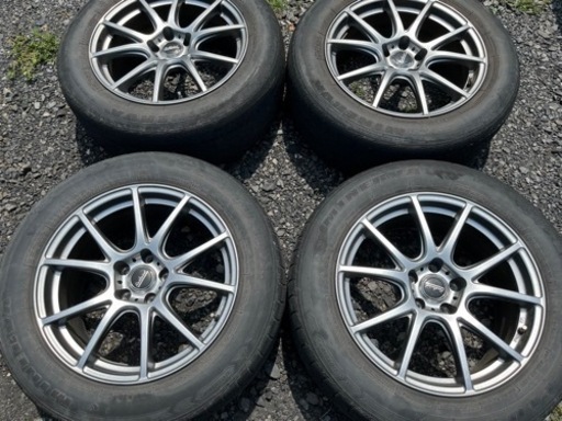 ダンロップ　DUNLOP デューラー　DUELERスタッドレスホイールセット