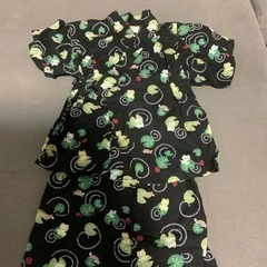 浴衣　甚平　キッズ　子供用　サイズ９５センチ
