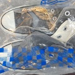コンバース　ハイカット　グレー　24.5cmの画像