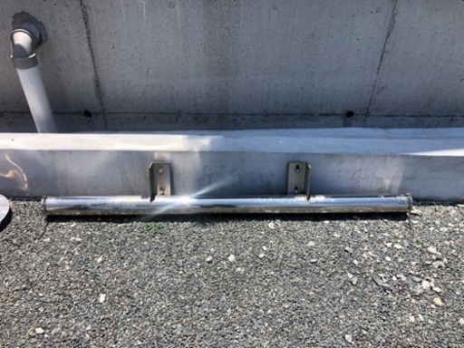 ステンレス丸バンパー　いすゞファイブスター