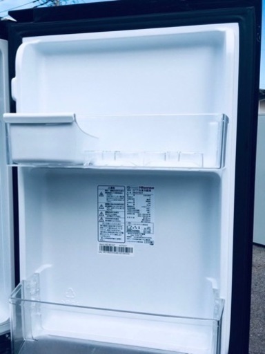 ET1981番⭐️Hisense2ドア冷凍冷蔵庫⭐️2019年式