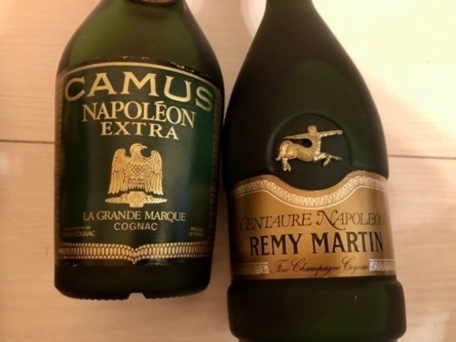 ヴィンテージ酒 3本セット　バラ売り可　レミーマルタン　ナポレオン　Camus CAMUS NAPOLEON 3本セット