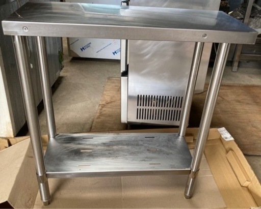 ステンレス　マルゼン作業台　BW-037N　中古