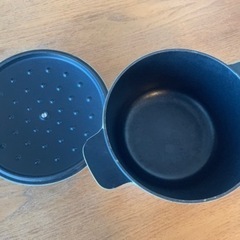 IKEAイケア蓋つき鍋キャセロール ホワイト の画像