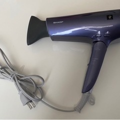 【ジャンク品】シャープ ヘアドライヤー プラズマクラスター搭載 ...