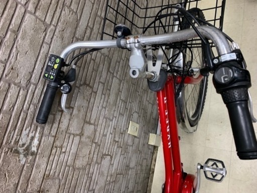 東京23区配達無料　新基準 ブリヂストン ＨＹＤＥＥ-Ⅱ(ハイディ ツー) 8.7Ah リチウム 電動自転車 中古　BS⑤