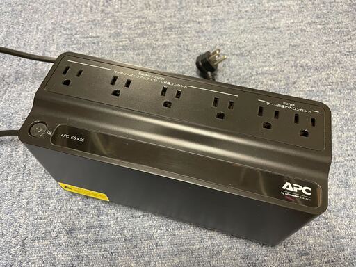 【停電対策に】UPS 無停電装置 APC ES 425VA 中古 動作確認済み #J0002