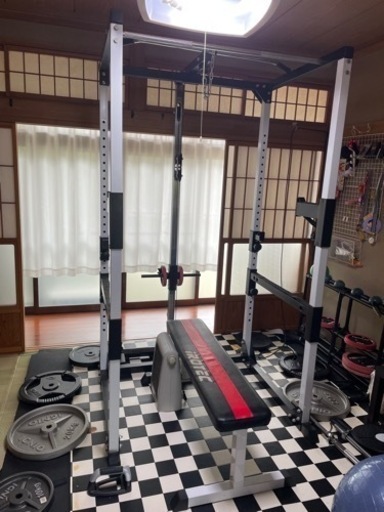 パワーラックとプレート