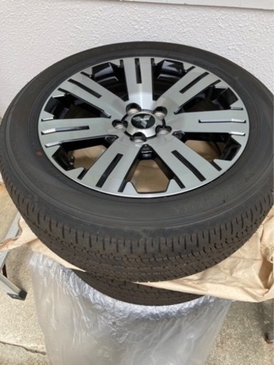 デリカD5新車外しホイルタイヤセット