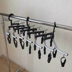幅が変えられる洗濯ハンガー28P
