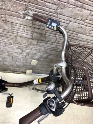 東京23区配達無料　新基準 Panasonic パナソニック ビビDX 12Ah 電動自転車☆中古☆パナ 5