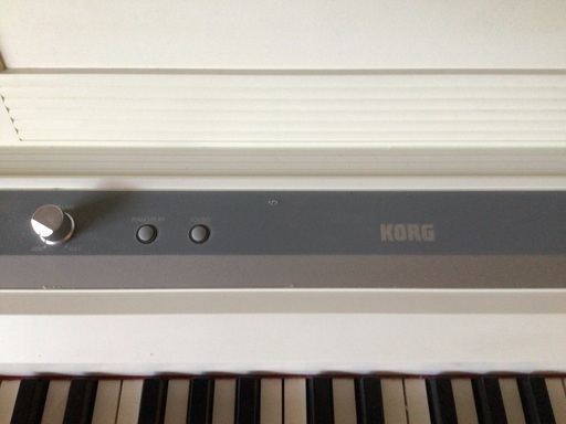 used電子ピアノ デジタルピアノ KORG コルグ SP170S 白 本体&椅子