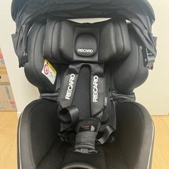 RECARO ZERO1 オニキスブラック　チャイルドシートの画像