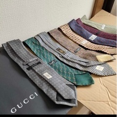 ネクタイ60本以上大量セットまとめ売り　グッチ1本　その他エルメス　フェンディ　クリスチャンディオール　ポールスミス　ダンヒル　アルマーニ ネクタイ60本以上大量セットまとめ売り グッチ1本 その他エルメス