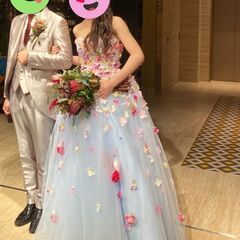 【8/6まで最終値下げ】YNS フラワー カラードレス