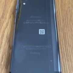 【新品同様】【ワンオーナー】【送料無料】Galaxy A22 5G 64GB ブラック 本体 ★ ドコモ docomo SC-56Bの画像