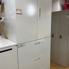 MJ 615 オフィス書庫キャビネット上下　Office stack cabinet top and bottom