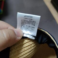キッズ帽子　サイズ５４㎝　折りたたみできますの画像