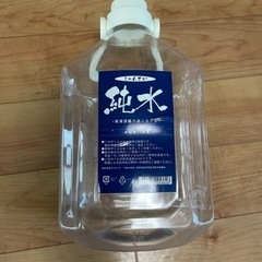 マルエツ　水　純水ボトル4L