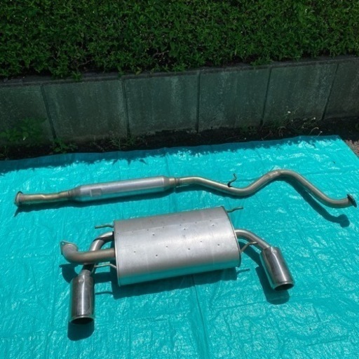 86/BRZ 純正中間パイプ　純正マフラー