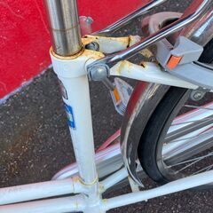 BRIDGESTONE ブリヂストン 自転車 白　Sの画像