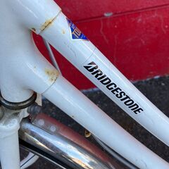BRIDGESTONE ブリヂストン 自転車 白　Sの画像