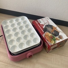 ホットプレート、たこ焼き器、鍋　セット