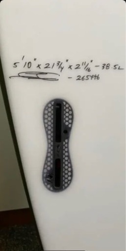 美品]JSサーフボードレッドバロン(PE) 5