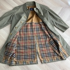 バーバリーロングコートの画像