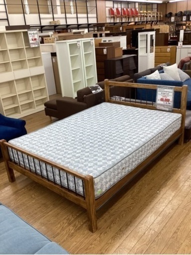 KG-131【新入荷　リサイクル品】ACMEファニチャー　ACMEオリジナル　GRANDVIEWシリーズ　ダブルベッド