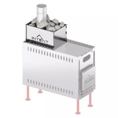 MORZH（モルジュ）テントサウナ ブラック+ストーンラック付の画像