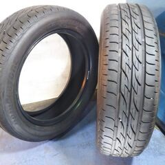 夏２本 ブリヂストン【富山】165/60R15 ネクストリー 15インチ 中古 ネクストリ エコピア BS ハスラー キャスト ピクシス ケイ ラピュタ